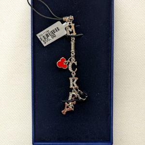 Swarovski Mickey Mouse phone charm